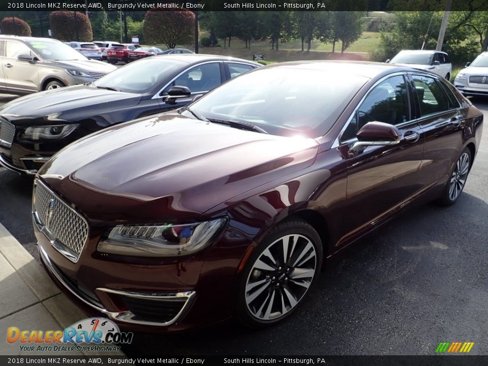 Front 3/4 View of 2018 Lincoln MKZ Reserve AWD Photo #1