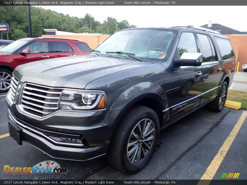 2017 Lincoln Navigator L Select 4x4 Magnetic Gray / Medium Light Stone Photo #1