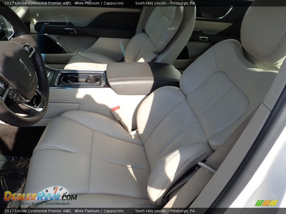 2017 Lincoln Continental Premier AWD White Platinum / Cappuccino Photo #16