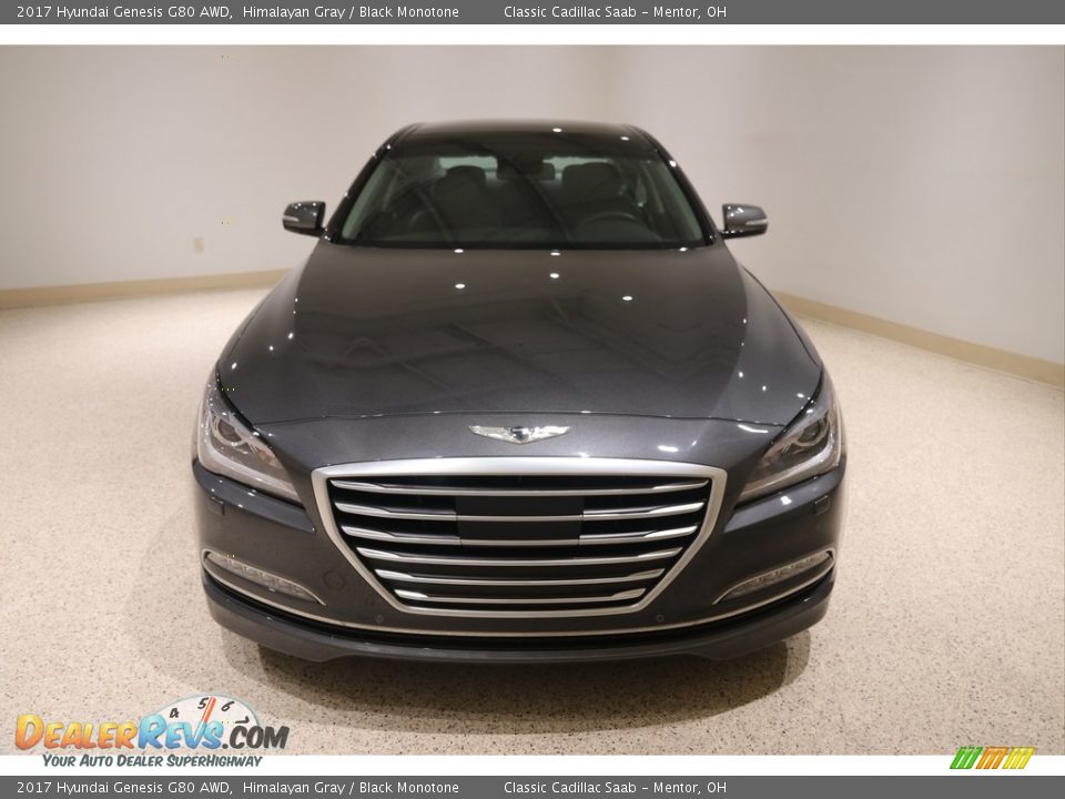 2017 Hyundai Genesis G80 AWD Himalayan Gray / Black Monotone Photo #2