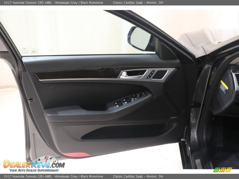 2017 Hyundai Genesis G80 AWD Himalayan Gray / Black Monotone Photo #4