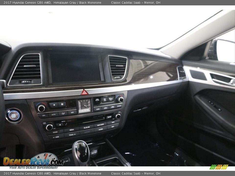 2017 Hyundai Genesis G80 AWD Himalayan Gray / Black Monotone Photo #9