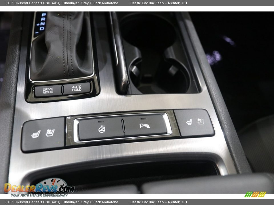 2017 Hyundai Genesis G80 AWD Himalayan Gray / Black Monotone Photo #13