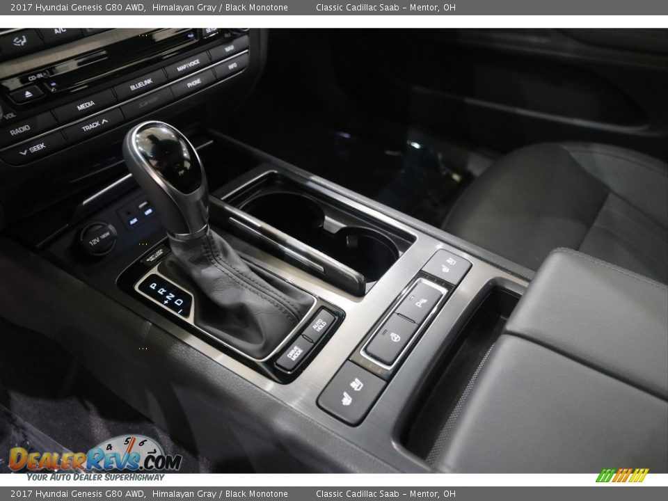 2017 Hyundai Genesis G80 AWD Himalayan Gray / Black Monotone Photo #14