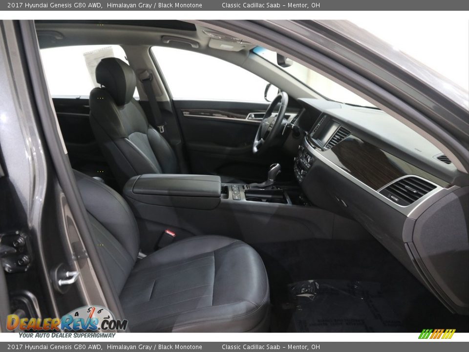 2017 Hyundai Genesis G80 AWD Himalayan Gray / Black Monotone Photo #15