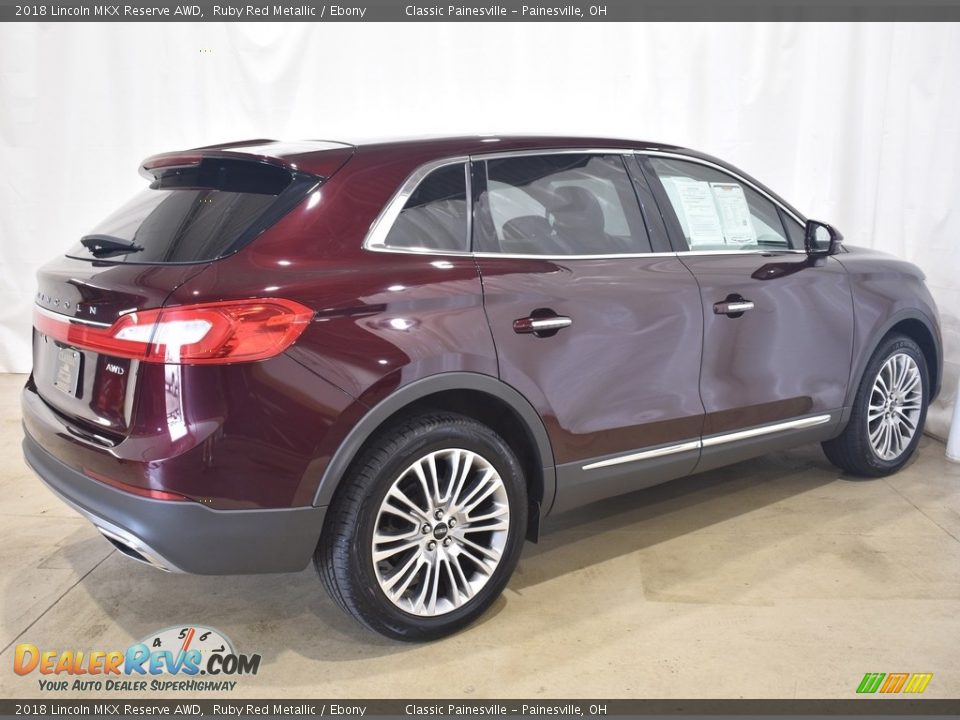 Ruby Red Metallic 2018 Lincoln MKX Reserve AWD Photo #2