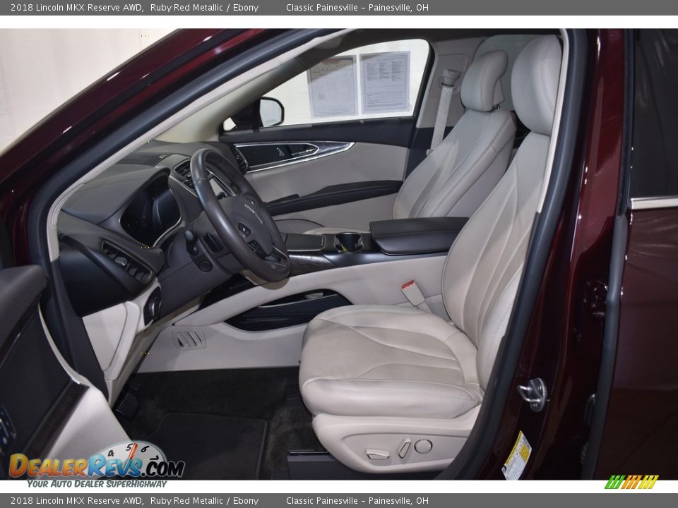 2018 Lincoln MKX Reserve AWD Ruby Red Metallic / Ebony Photo #8