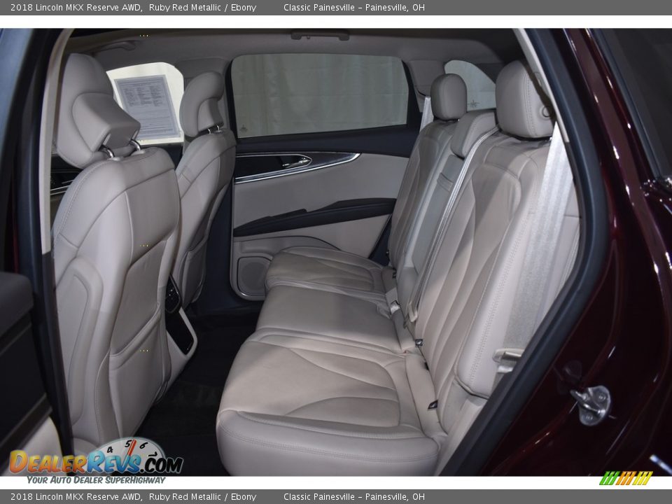 2018 Lincoln MKX Reserve AWD Ruby Red Metallic / Ebony Photo #9