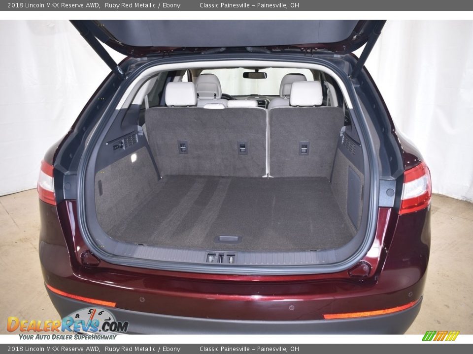 2018 Lincoln MKX Reserve AWD Ruby Red Metallic / Ebony Photo #10