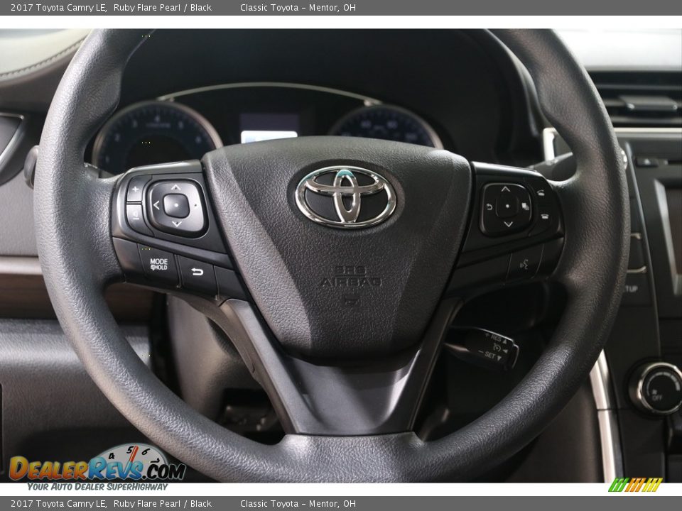 2017 Toyota Camry LE Ruby Flare Pearl / Black Photo #7