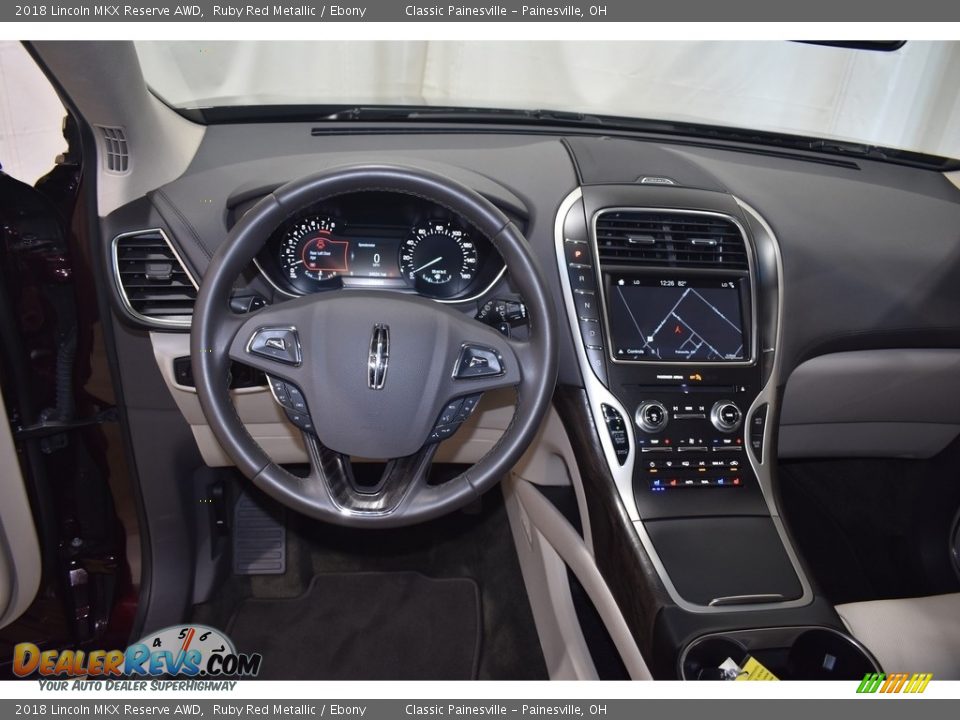 2018 Lincoln MKX Reserve AWD Ruby Red Metallic / Ebony Photo #13