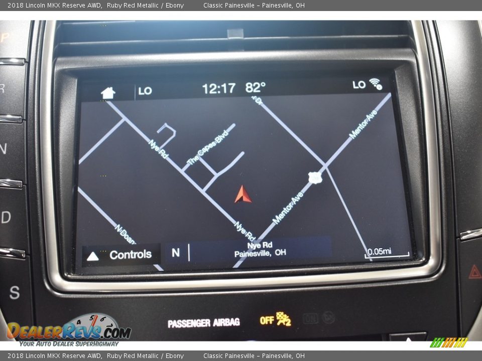 2018 Lincoln MKX Reserve AWD Ruby Red Metallic / Ebony Photo #15