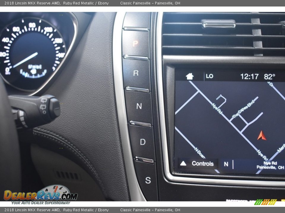 2018 Lincoln MKX Reserve AWD Ruby Red Metallic / Ebony Photo #16