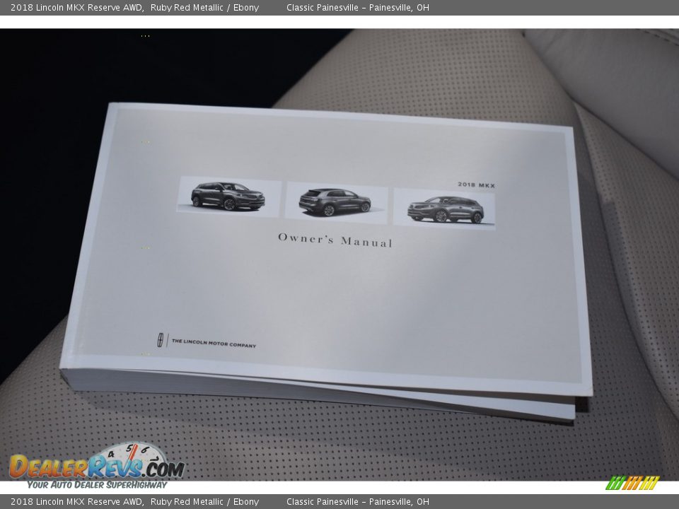 2018 Lincoln MKX Reserve AWD Ruby Red Metallic / Ebony Photo #19