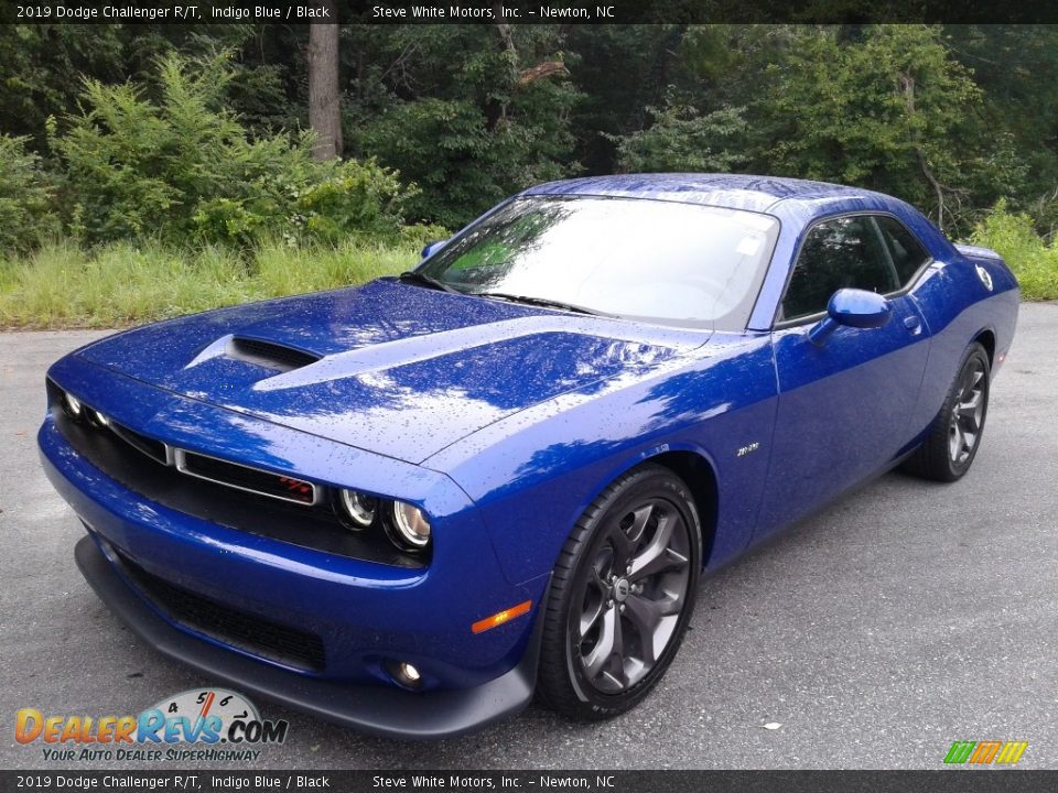 2019 Dodge Challenger R/T Indigo Blue / Black Photo #3