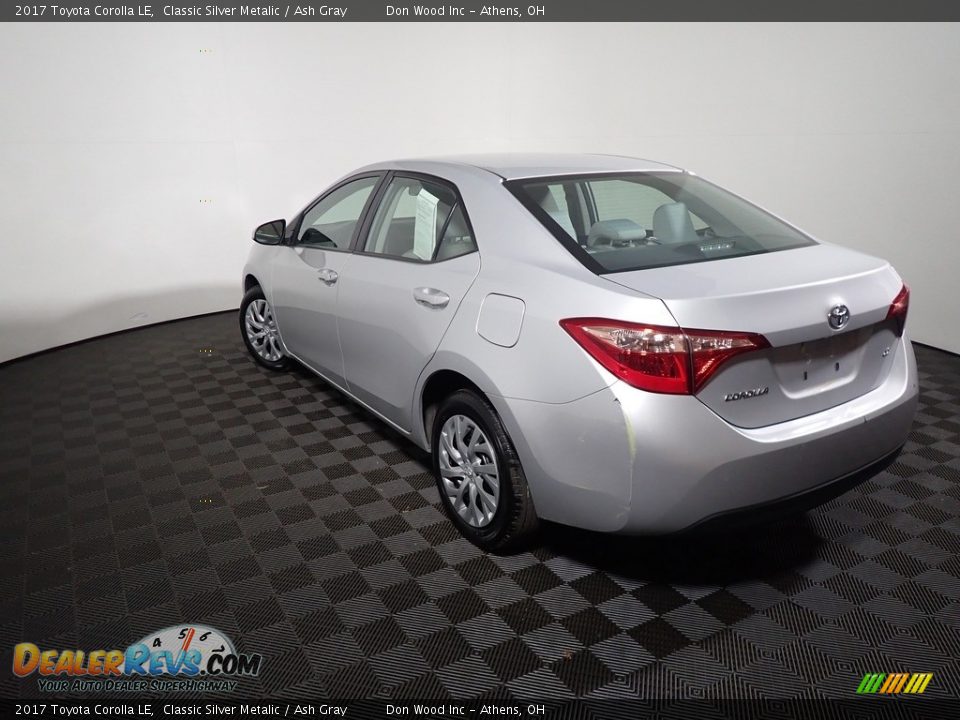 2017 Toyota Corolla LE Classic Silver Metalic / Ash Gray Photo #5