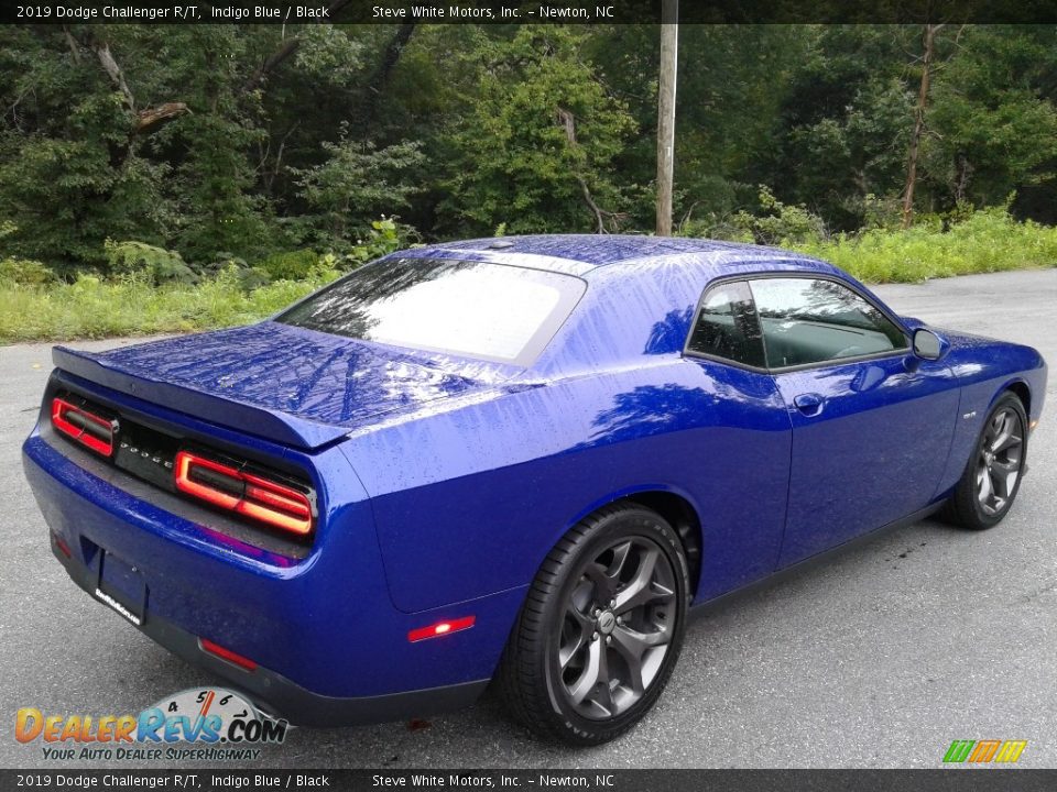 2019 Dodge Challenger R/T Indigo Blue / Black Photo #6