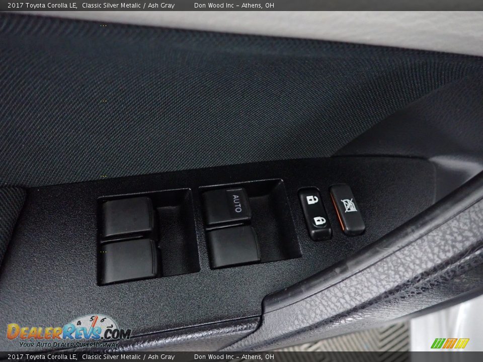 2017 Toyota Corolla LE Classic Silver Metalic / Ash Gray Photo #13