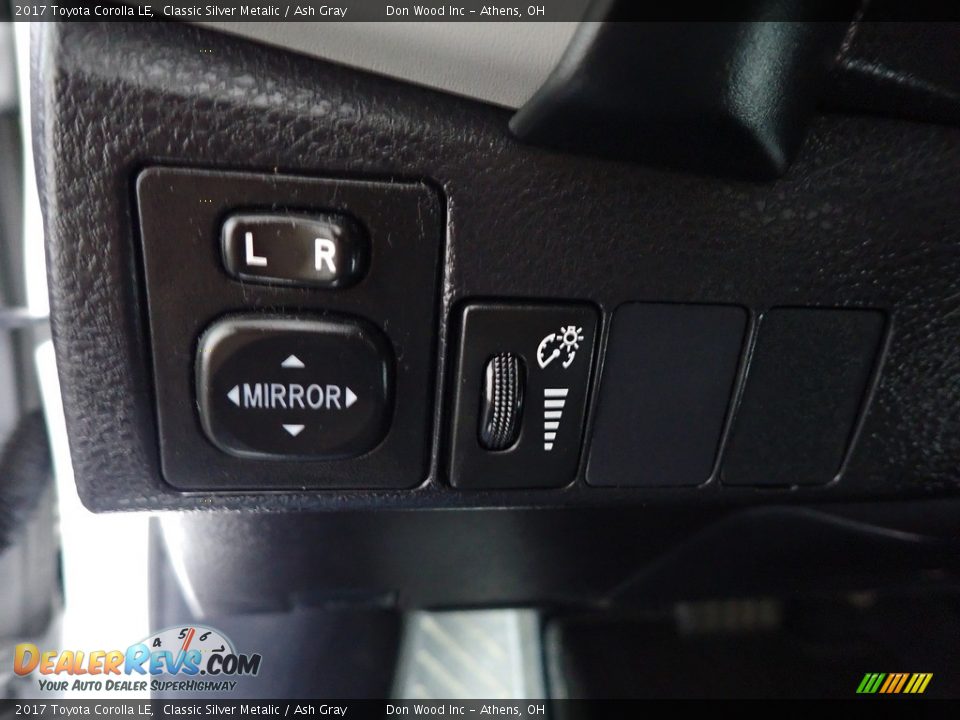 2017 Toyota Corolla LE Classic Silver Metalic / Ash Gray Photo #14