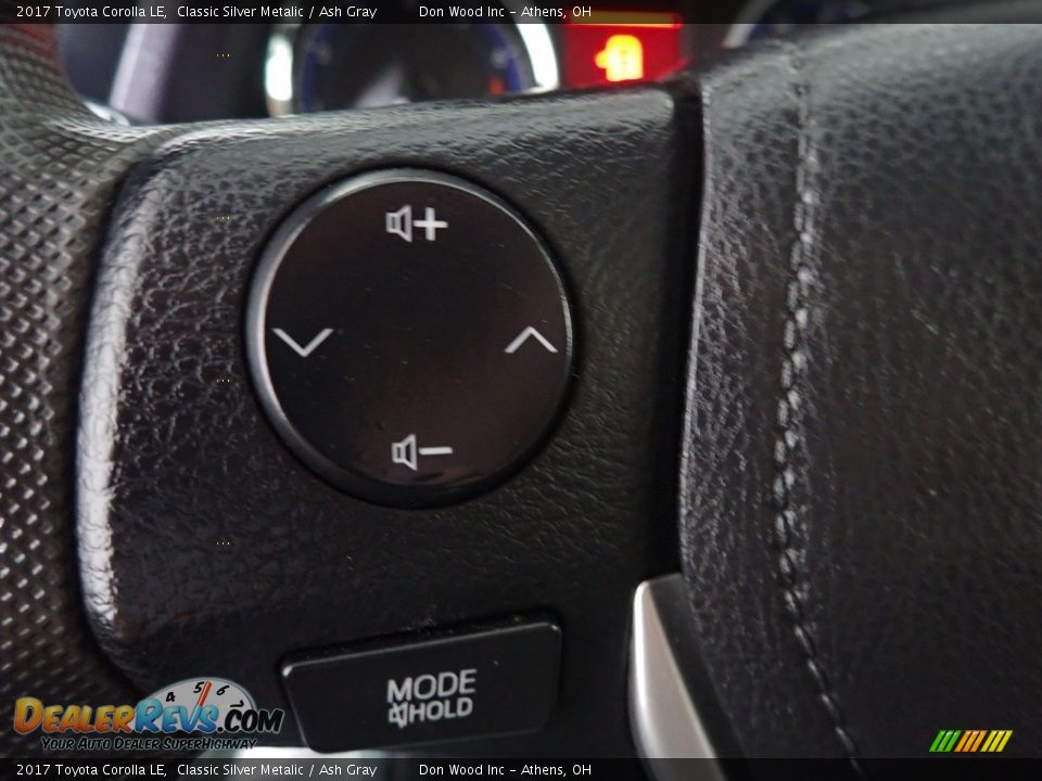 2017 Toyota Corolla LE Classic Silver Metalic / Ash Gray Photo #16