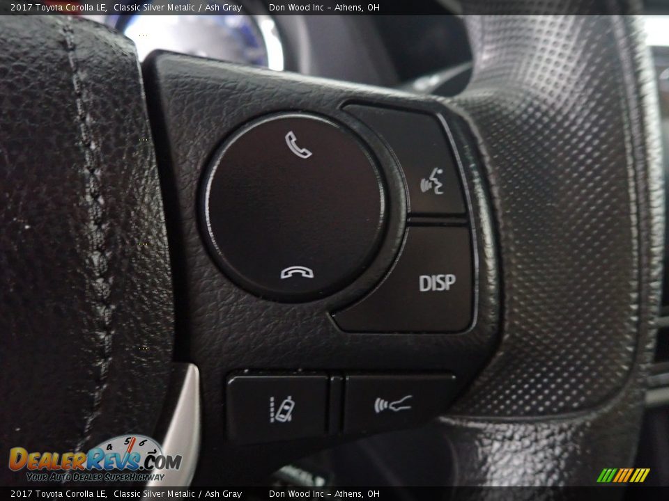2017 Toyota Corolla LE Classic Silver Metalic / Ash Gray Photo #17