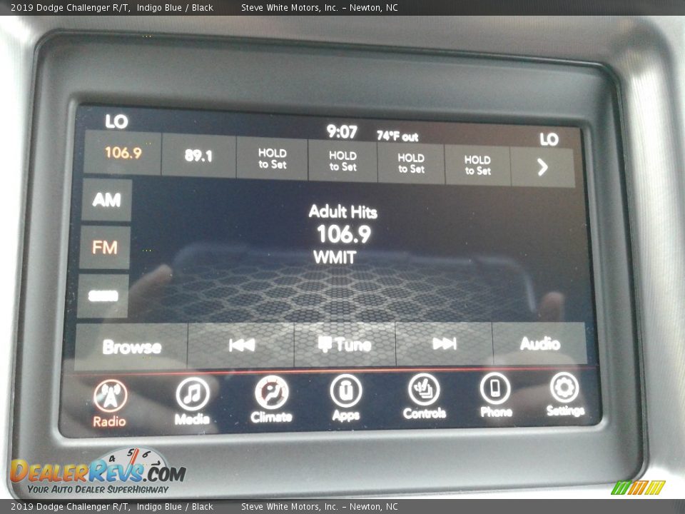 2019 Dodge Challenger R/T Indigo Blue / Black Photo #19