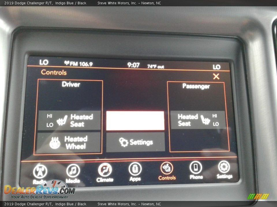 2019 Dodge Challenger R/T Indigo Blue / Black Photo #20