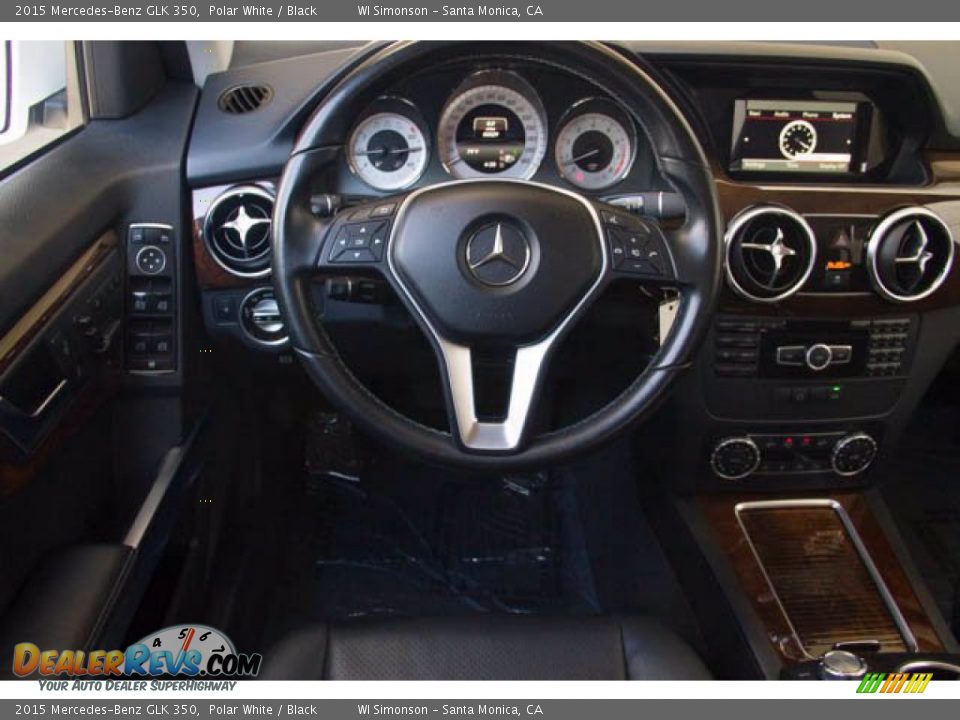 2015 Mercedes-Benz GLK 350 Polar White / Black Photo #5