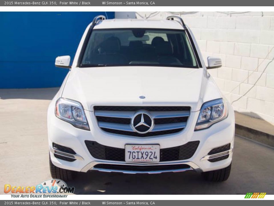 2015 Mercedes-Benz GLK 350 Polar White / Black Photo #7