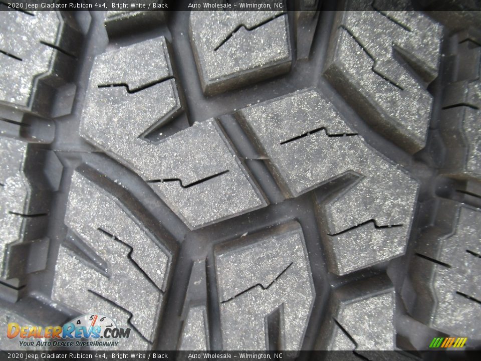 2020 Jeep Gladiator Rubicon 4x4 Bright White / Black Photo #8