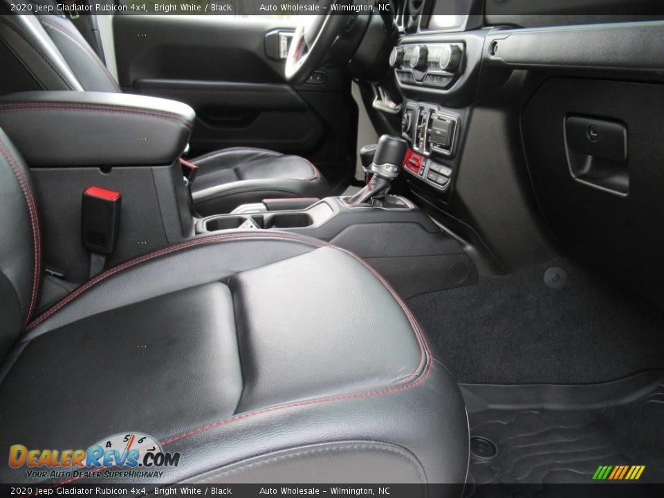 2020 Jeep Gladiator Rubicon 4x4 Bright White / Black Photo #12