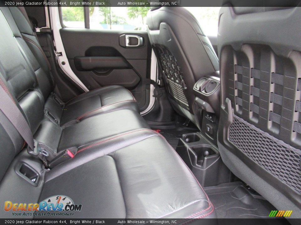 2020 Jeep Gladiator Rubicon 4x4 Bright White / Black Photo #13