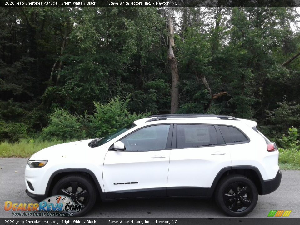 2020 Jeep Cherokee Altitude Bright White / Black Photo #1