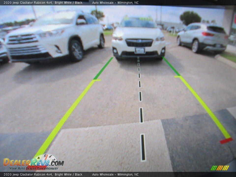 2020 Jeep Gladiator Rubicon 4x4 Bright White / Black Photo #18