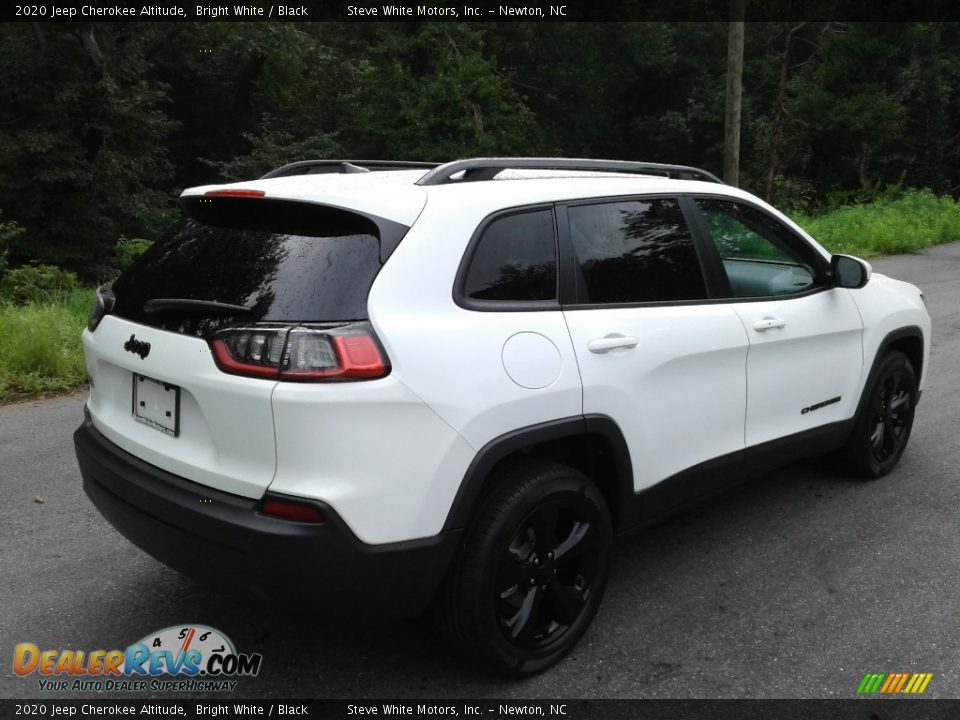 2020 Jeep Cherokee Altitude Bright White / Black Photo #6