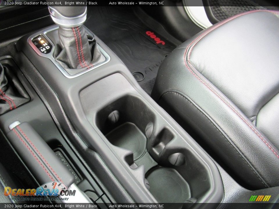 2020 Jeep Gladiator Rubicon 4x4 Bright White / Black Photo #19