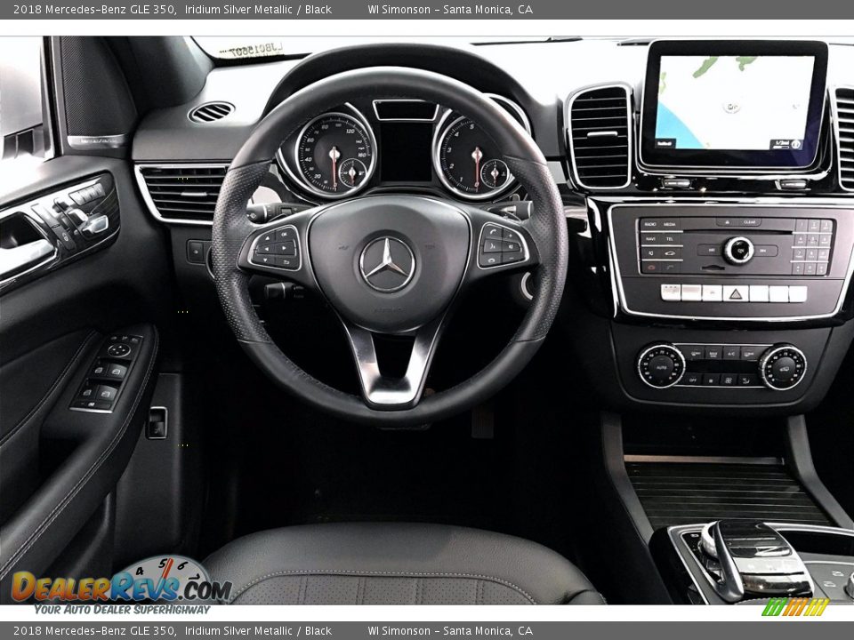 2018 Mercedes-Benz GLE 350 Iridium Silver Metallic / Black Photo #4