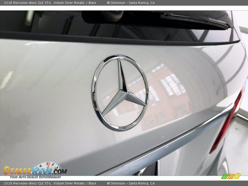 2018 Mercedes-Benz GLE 350 Iridium Silver Metallic / Black Photo #7
