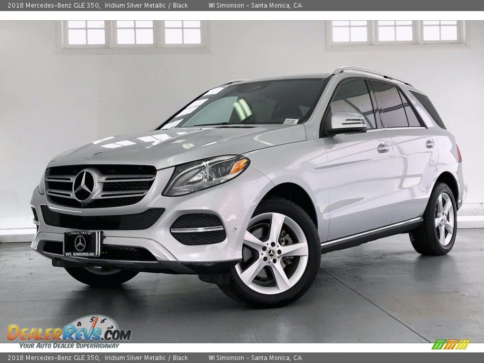 2018 Mercedes-Benz GLE 350 Iridium Silver Metallic / Black Photo #12