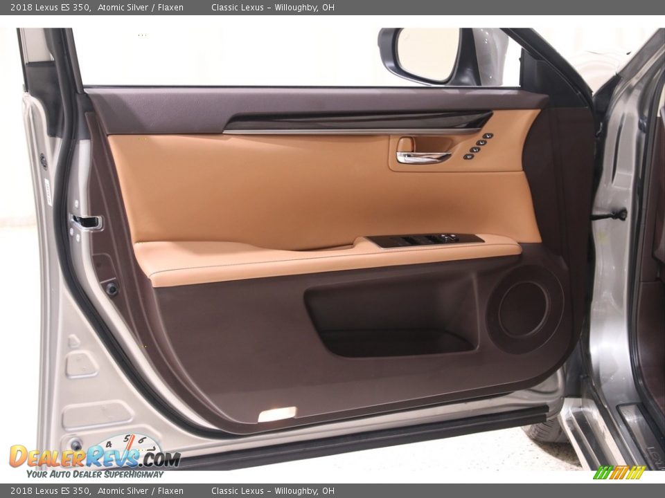2018 Lexus ES 350 Atomic Silver / Flaxen Photo #4