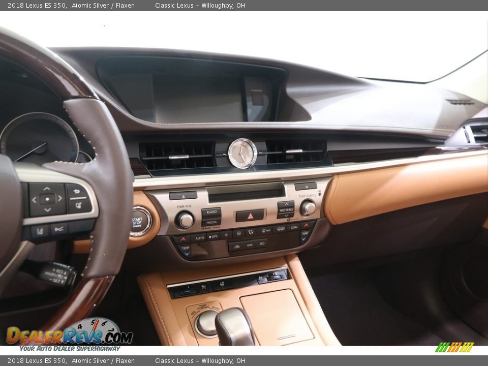 2018 Lexus ES 350 Atomic Silver / Flaxen Photo #9