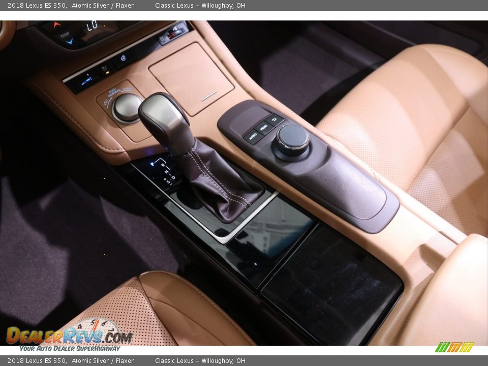 2018 Lexus ES 350 Atomic Silver / Flaxen Photo #14
