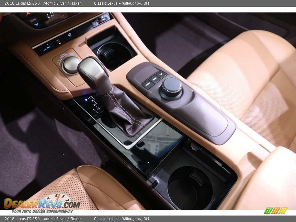 2018 Lexus ES 350 Atomic Silver / Flaxen Photo #15