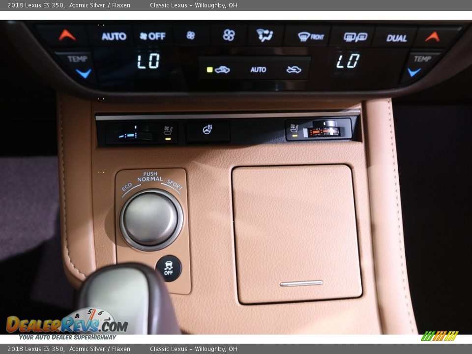 2018 Lexus ES 350 Atomic Silver / Flaxen Photo #16