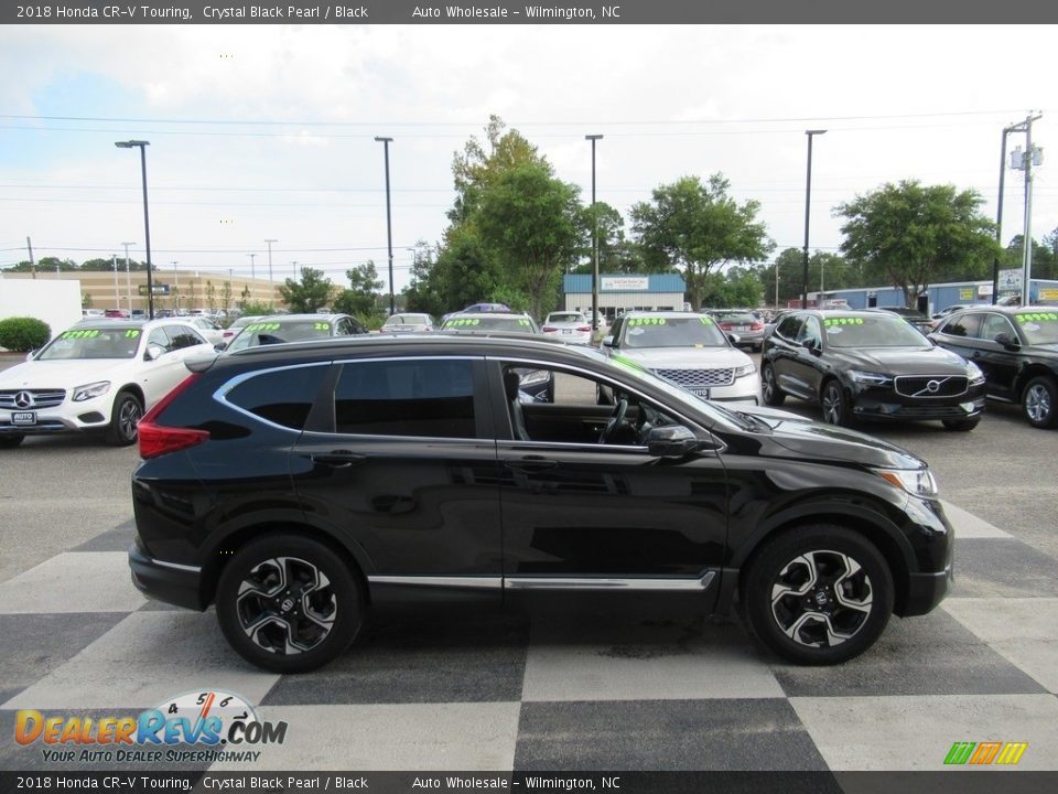 2018 Honda CR-V Touring Crystal Black Pearl / Black Photo #3