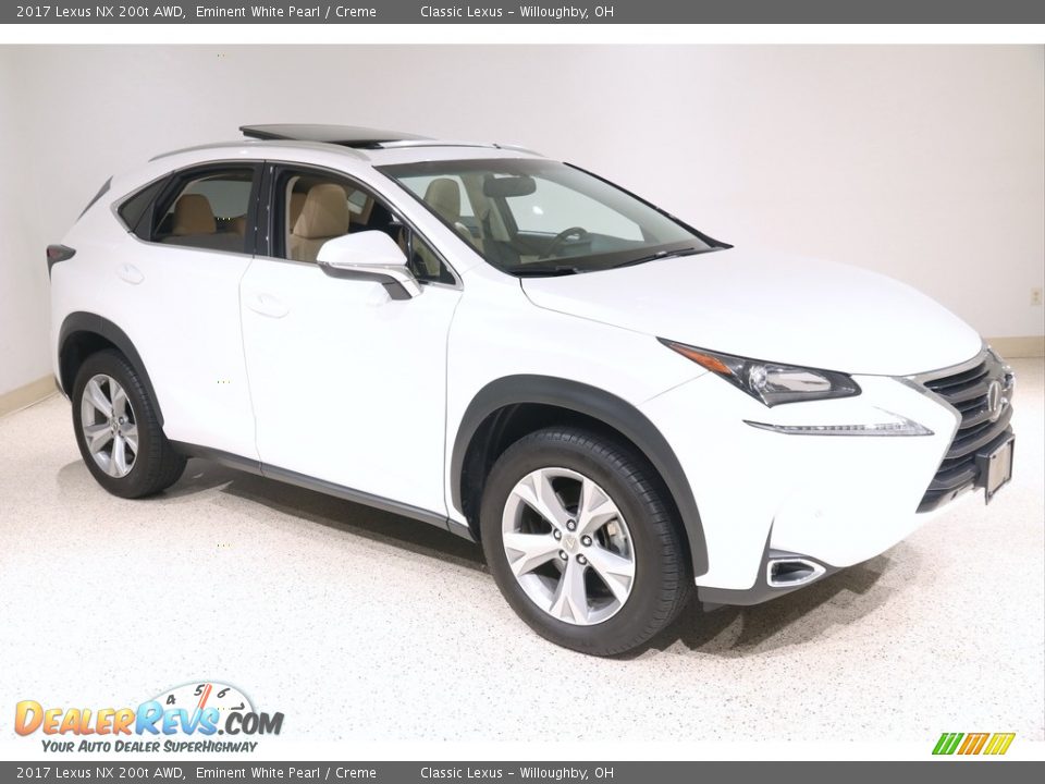 2017 Lexus NX 200t AWD Eminent White Pearl / Creme Photo #1