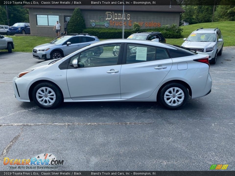 2019 Toyota Prius L Eco Classic Silver Metallic / Black Photo #1