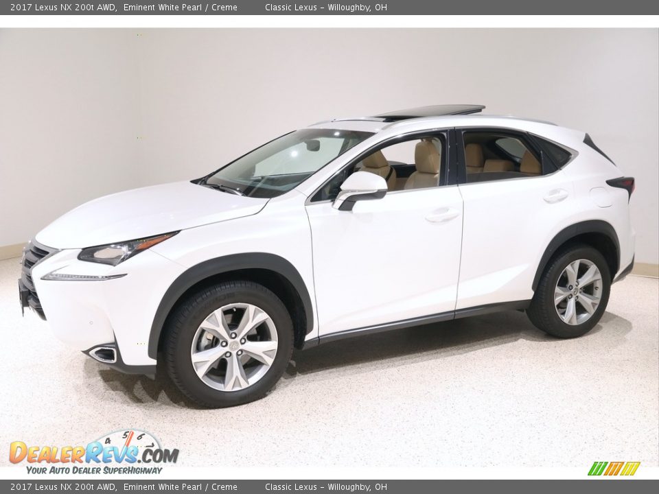 2017 Lexus NX 200t AWD Eminent White Pearl / Creme Photo #3