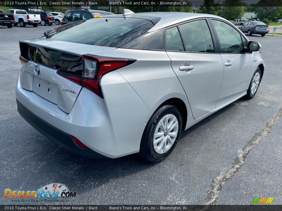 Classic Silver Metallic 2019 Toyota Prius L Eco Photo #6