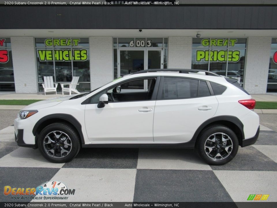2020 Subaru Crosstrek 2.0 Premium Crystal White Pearl / Black Photo #1